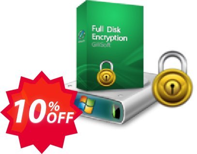 GiliSoft Full Disk Encryption - 3 PC/Lifetime Coupon code 10% discount 