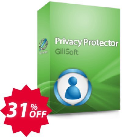Gilisoft Privacy Protector  - 3 PC / Lifetime Coupon code 31% discount 