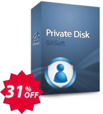 Gilisoft Private Disk - 3 PC / Lifetime Coupon code 31% discount 