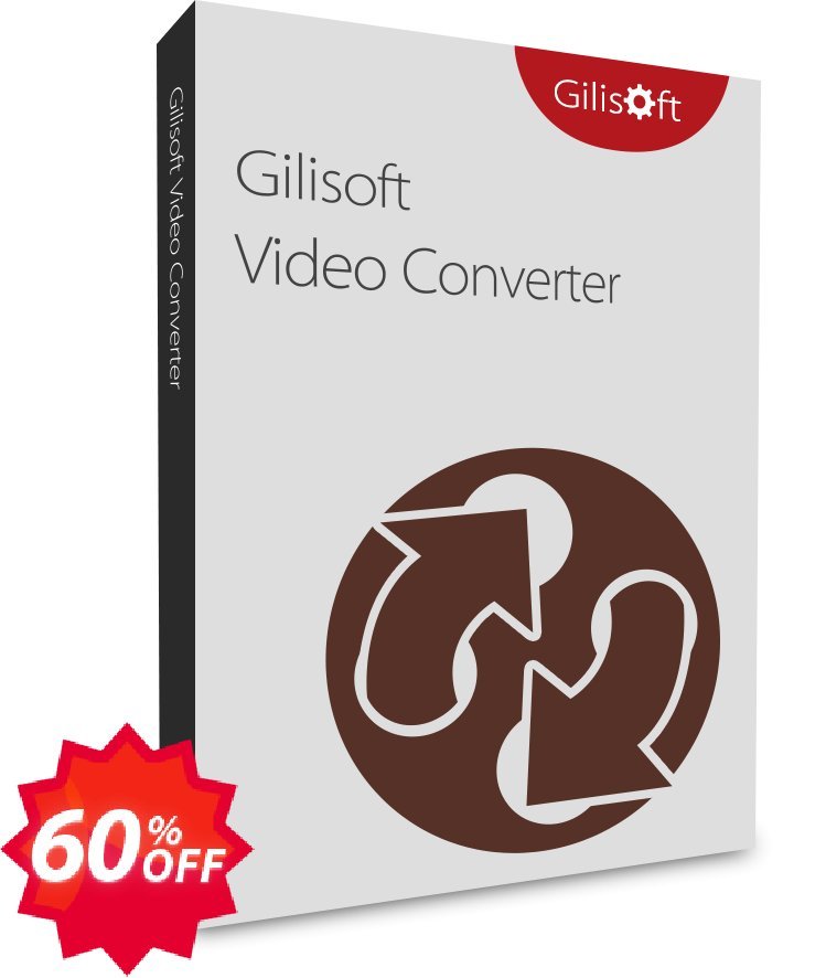 GiliSoft Video Converter Lifetime, for 3 PCs  Coupon code 60% discount 