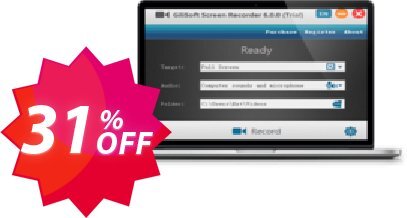 Gilisoft Screen Recorder - 3 PC / Lifetime Coupon code 31% discount 