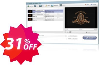 Gilisoft Movie DVD Converter - 3PC/Lifetime Coupon code 31% discount 