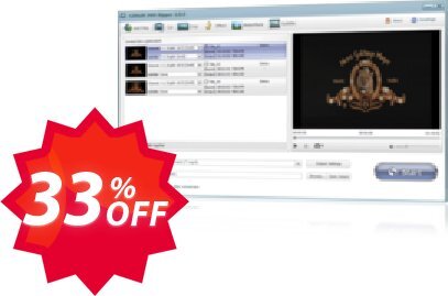 Gilisoft Movie DVD Converter Coupon code 33% discount 