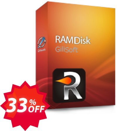 Gilisoft RAMDisk Coupon code 33% discount 