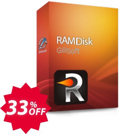 Gilisoft RAMDisk Coupon code 33% discount 