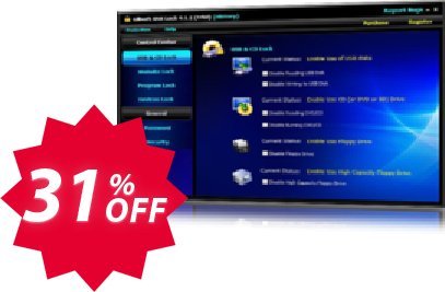 Gilisoft USB Lock - Lifetime/1 PC Coupon code 31% discount 