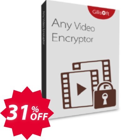 Any Video Encryptor 1 PC/Yearly Coupon code 31% discount 