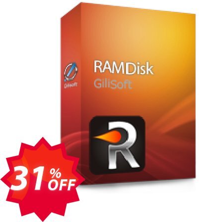 GiliSoft RAMDisk Coupon code 31% discount 