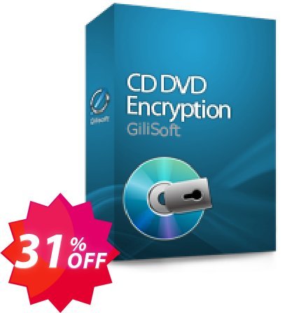 GiliSoft CD DVD Encryption Coupon code 31% discount 