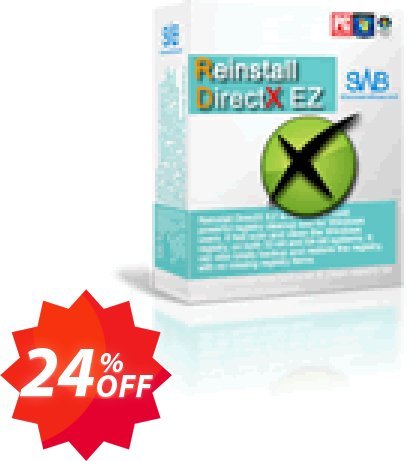 Reinstall DirectX EZ Coupon code 24% discount 