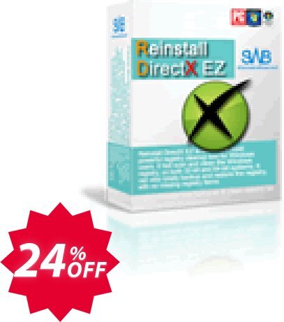 Reinstall DirectX EZ Coupon code 24% discount 