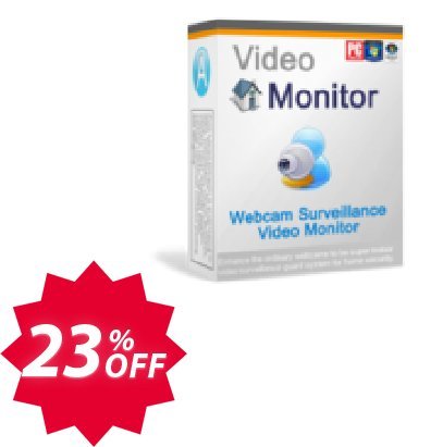 Webcam Surveillance Monitor Pro Coupon code 23% discount 
