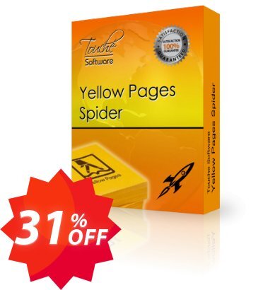 Yellow Pages Spider Coupon code 31% discount 