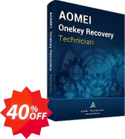 AOMEI OneKey Recovery Technician Coupon code 40% discount 