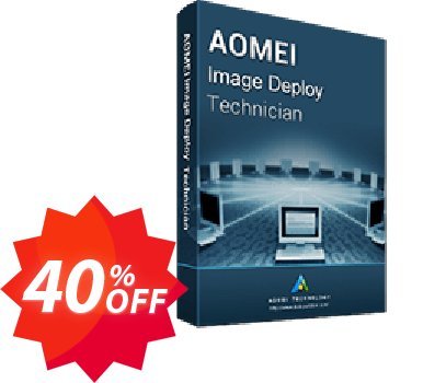 AOMEI Image Deploy Technician Coupon code 40% discount 