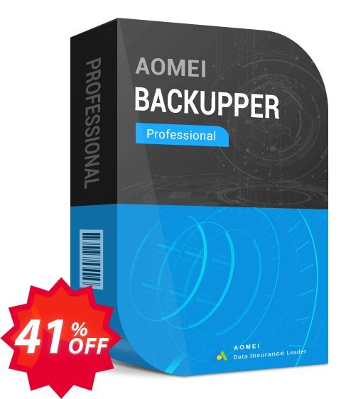 AOMEI Backupper Pro + Lifetime Upgrade Coupon code 41% discount 