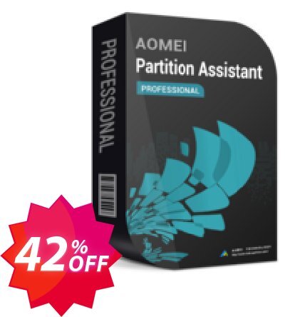 AOMEI Partition Assistant Pro Coupon code 42% discount 