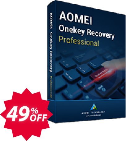 AOMEI OneKey Recovery Professional Coupon code 49% discount 