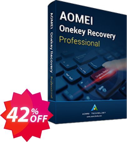 AOMEI OneKey Recovery Professional Lifetime Upgrades Coupon code 42% discount 