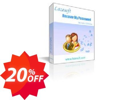 Lazesoft Recover My Password Server Edition Coupon code 20% discount 
