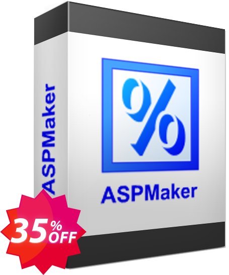 ASPMaker Coupon code 35% discount 