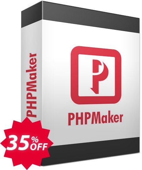 PHPMaker Coupon code 35% discount 