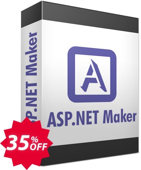 ASP.NET Maker Coupon code 35% discount 