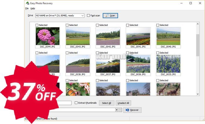 e.World Easy Photo Recovery Coupon code 37% discount 