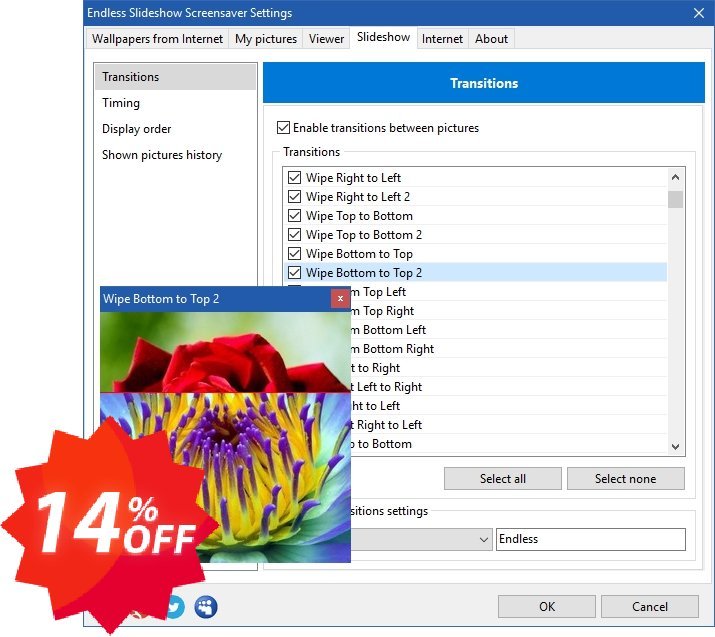 Endless Slideshow Screensaver Pro Coupon code 14% discount 