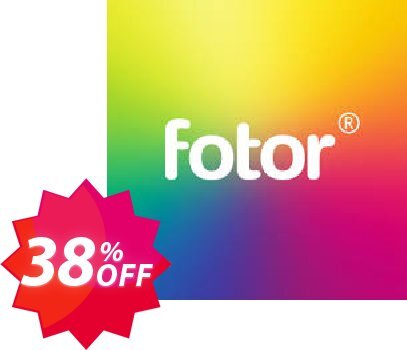 Fotor collage maker Coupon code 38% discount 