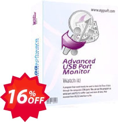 Aggsoft Advanced USB Port Monitor Professional Coupon code 16% discount 