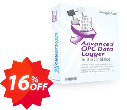 Aggsoft Advanced OPC Data Logger Professional Coupon code 16% discount 