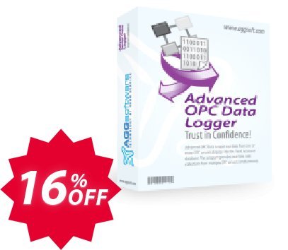 Aggsoft Advanced OPC Data Logger Lite Coupon code 16% discount 
