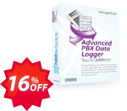 Aggsoft Advanced PBX Data Logger Enterprise Coupon code 16% discount 