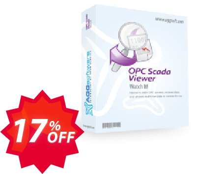 Aggsoft OPC Scada Viewer Coupon code 17% discount 