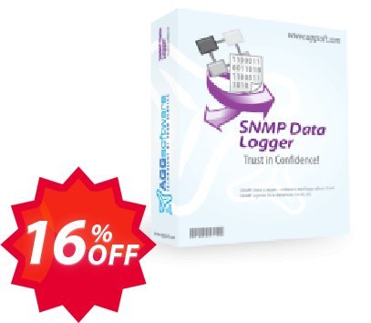 Aggsoft SNMP Data Logger Coupon code 16% discount 