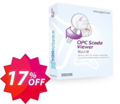 Aggsoft OPC Scada Viewer Professional Coupon code 17% discount 