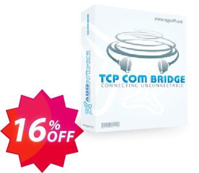Aggsoft TCP COM Bridge Coupon code 16% discount 