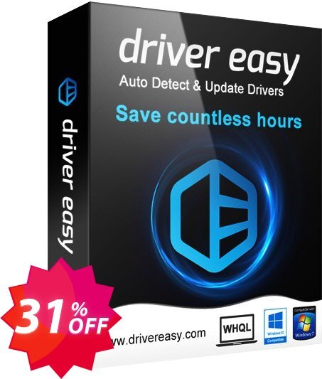 DriverEasy for 50 PC Coupon code 31% discount 