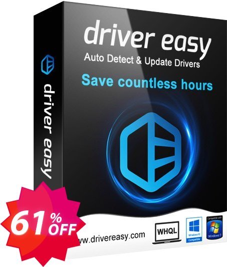 DriverEasy for 3 PC Coupon code 61% discount 