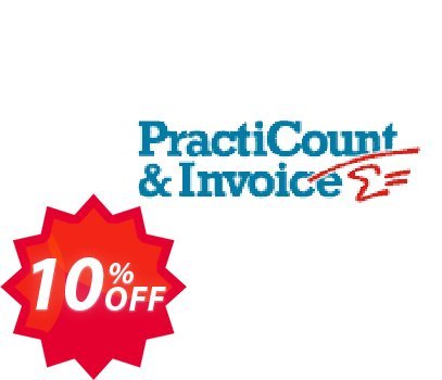 PractiCount and Invoice, Business Edition - CDROM Delivery Only  Coupon code 10% discount 