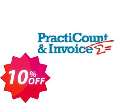 PractiCount and Invoice, Business Edition - CDROM Delivery Only  Coupon code 10% discount 