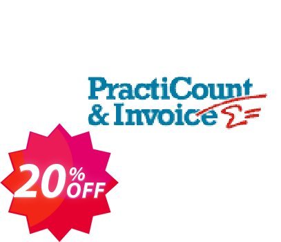 PractiCount and Invoice Enterprise Edition Coupon code 20% discount 