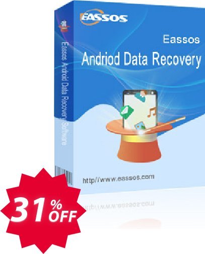 Eassos Android Data Recovery Coupon code 31% discount 