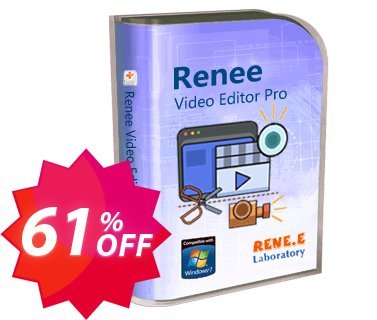 Renee Video Editor Pro Coupon code 61% discount 