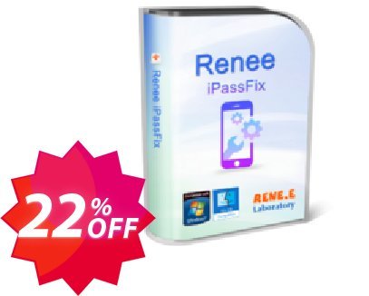Renee iPassFix For WINDOWS Coupon code 22% discount 