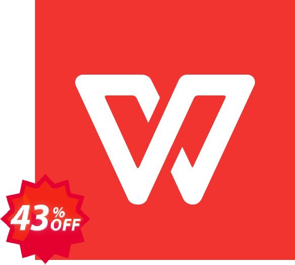 WPS Office Premium Coupon code 43% discount 