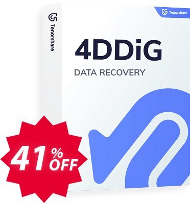 Tenorshare 4DDiG MAC Data Recovery, Monthly Plan  Coupon code 41% discount 
