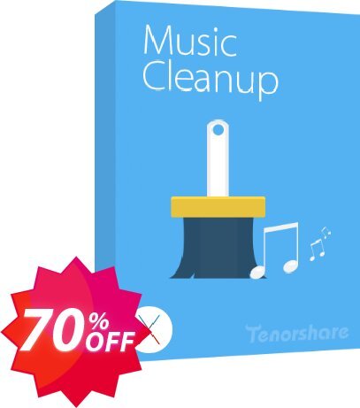 Tenorshare iTunes Music Cleanup for MAC, 2-5 PCs  Coupon code 70% discount 