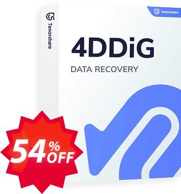 Tenorshare 4DDiG MAC Data Recovery, Lifetime Plan  Coupon code 54% discount 